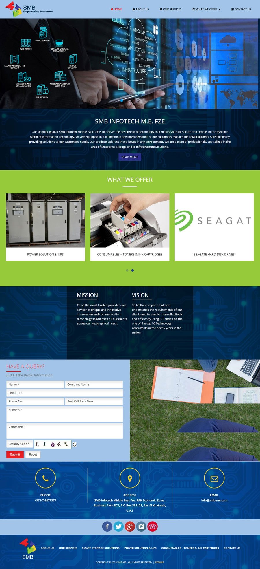 custom website design company